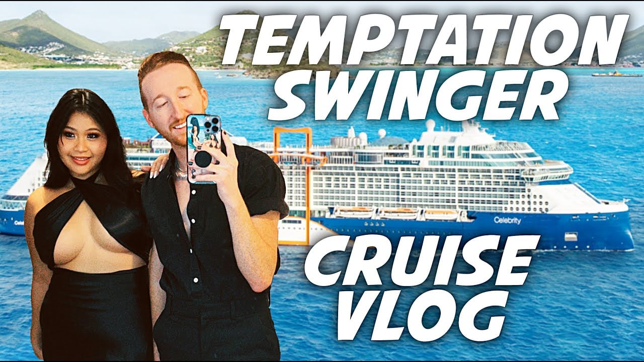 Swinger Cruise Vlog | Temptation Cruise 2023 Vlog Pt. 1 | BTS Swinger Couple Vlog