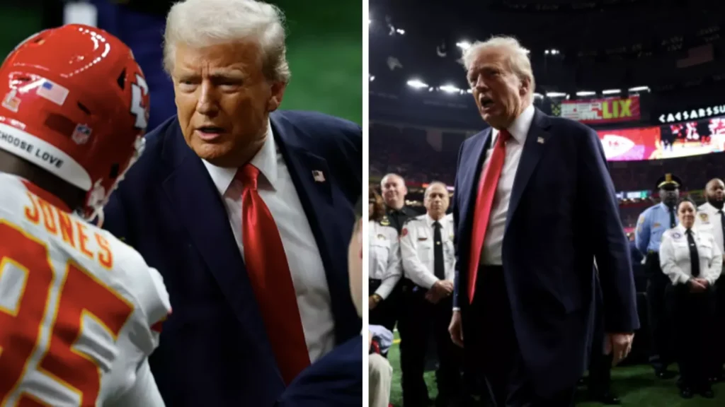 Donald Trump Critiques Super Bowl LIX After Leaving Early The Worst Part Revealed