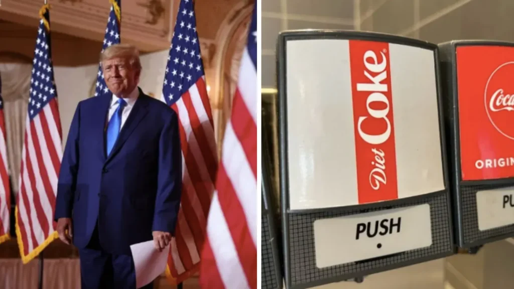 Donald Trump Daily Diet Coke Habit Shocks the Public