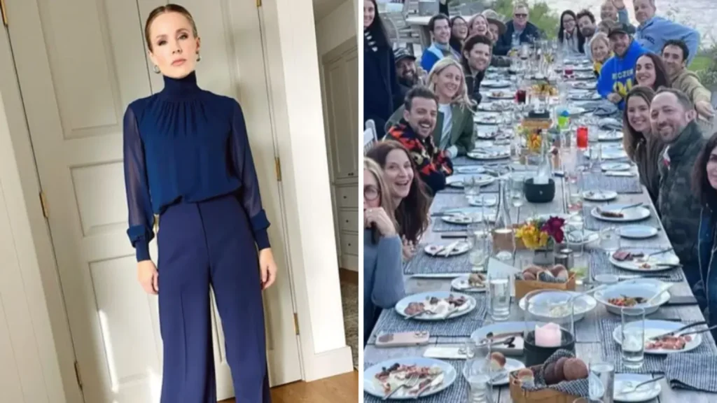 Kristen Bell's Star Studded Dinner Party Leaves Fans in Awe